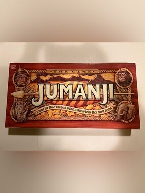 VINTAGE JUMANJI BOARD GAME.
